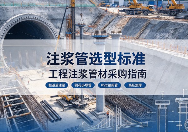 金口河注浆管选型标准