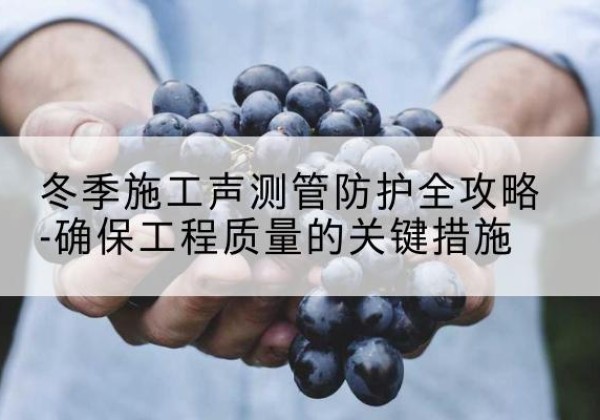 金口河冬季施工声测管有哪些防护要点？-冬季施工声测管防护全攻略-确保工程质量的关键措施